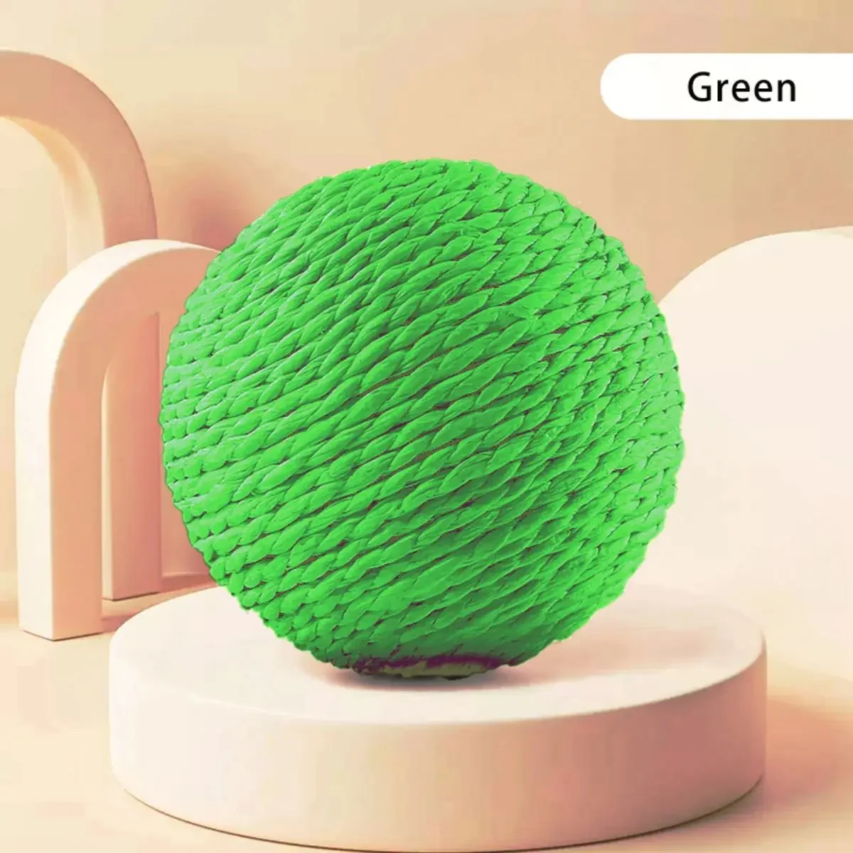 10CM Interactive Sisal Cat Scratching Ball - Image 7