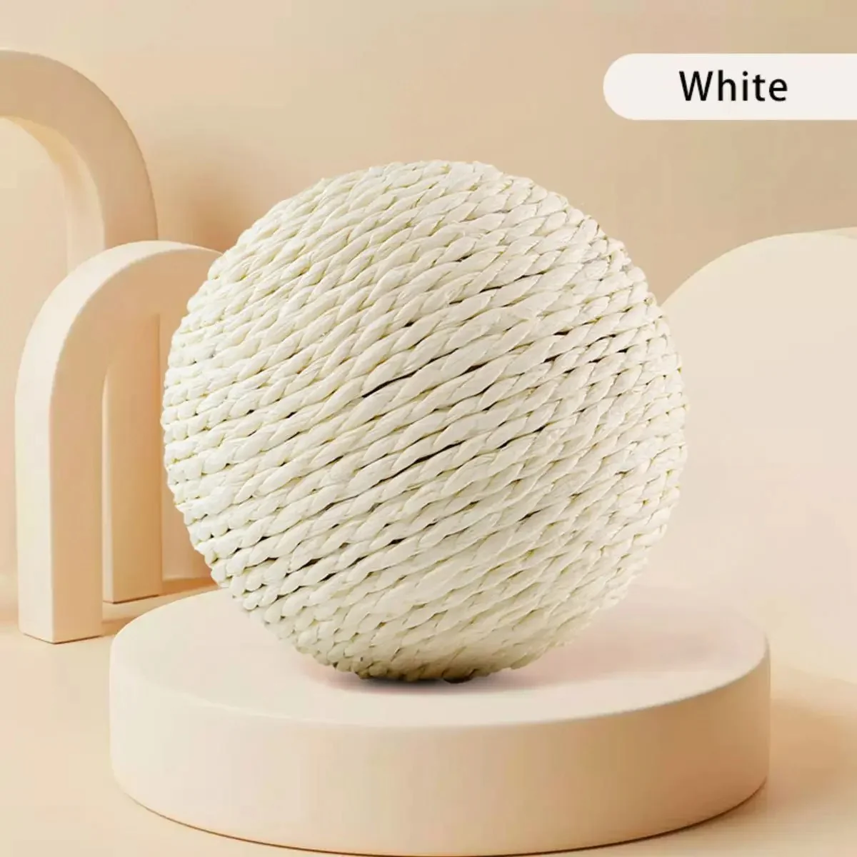 10CM Interactive Sisal Cat Scratching Ball - Image 9