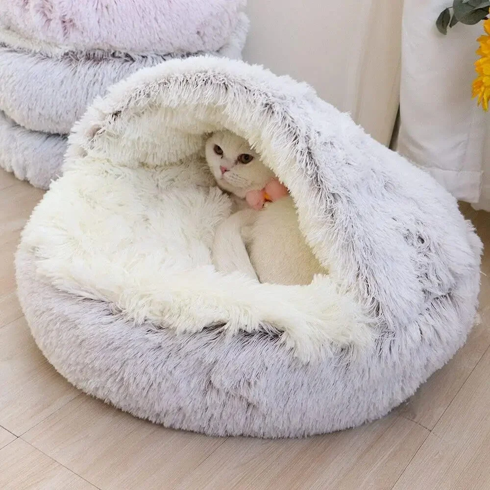 2in1 Cozy Cat Cave - Image 4