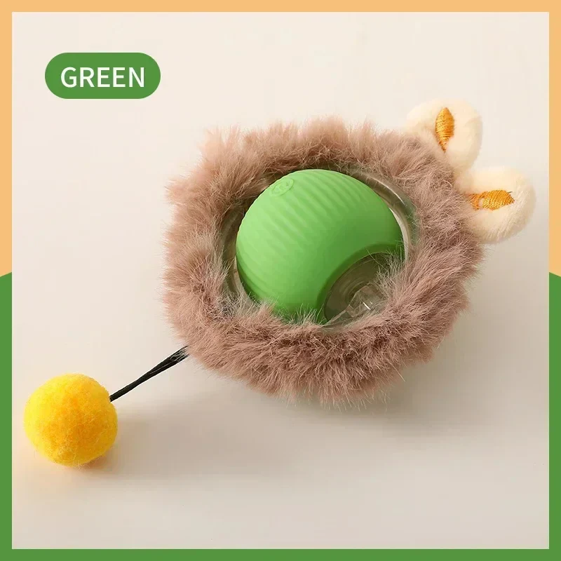 Active Rolling Ball with Fur for Dogs - Image 3