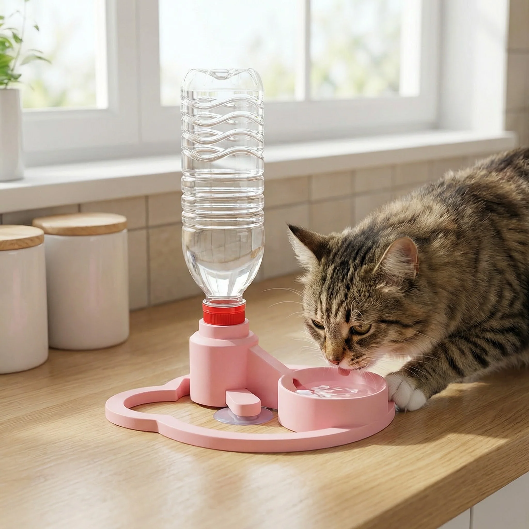 Automatic Pet Water Dispenser – No Power Required, Spill-Proof & Travel-Friendly - Image 6