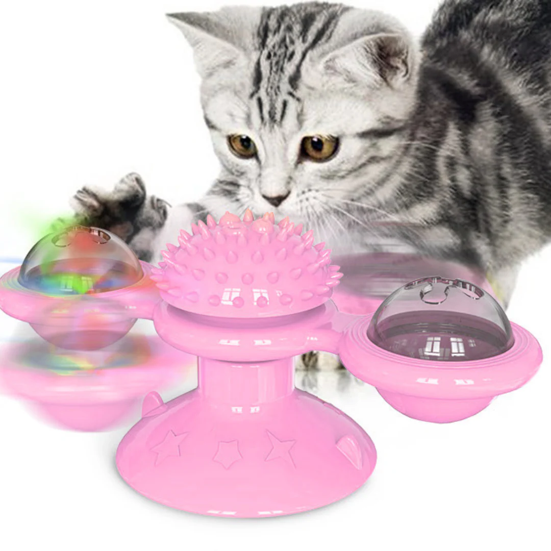 Cat Carousel Spinner Toy - Image 2
