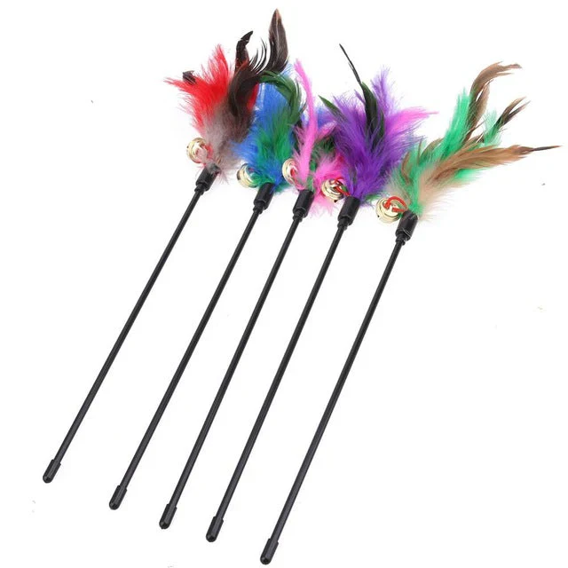 Cat Feather Toys (5-Pack) – PlayFeather - Image 3