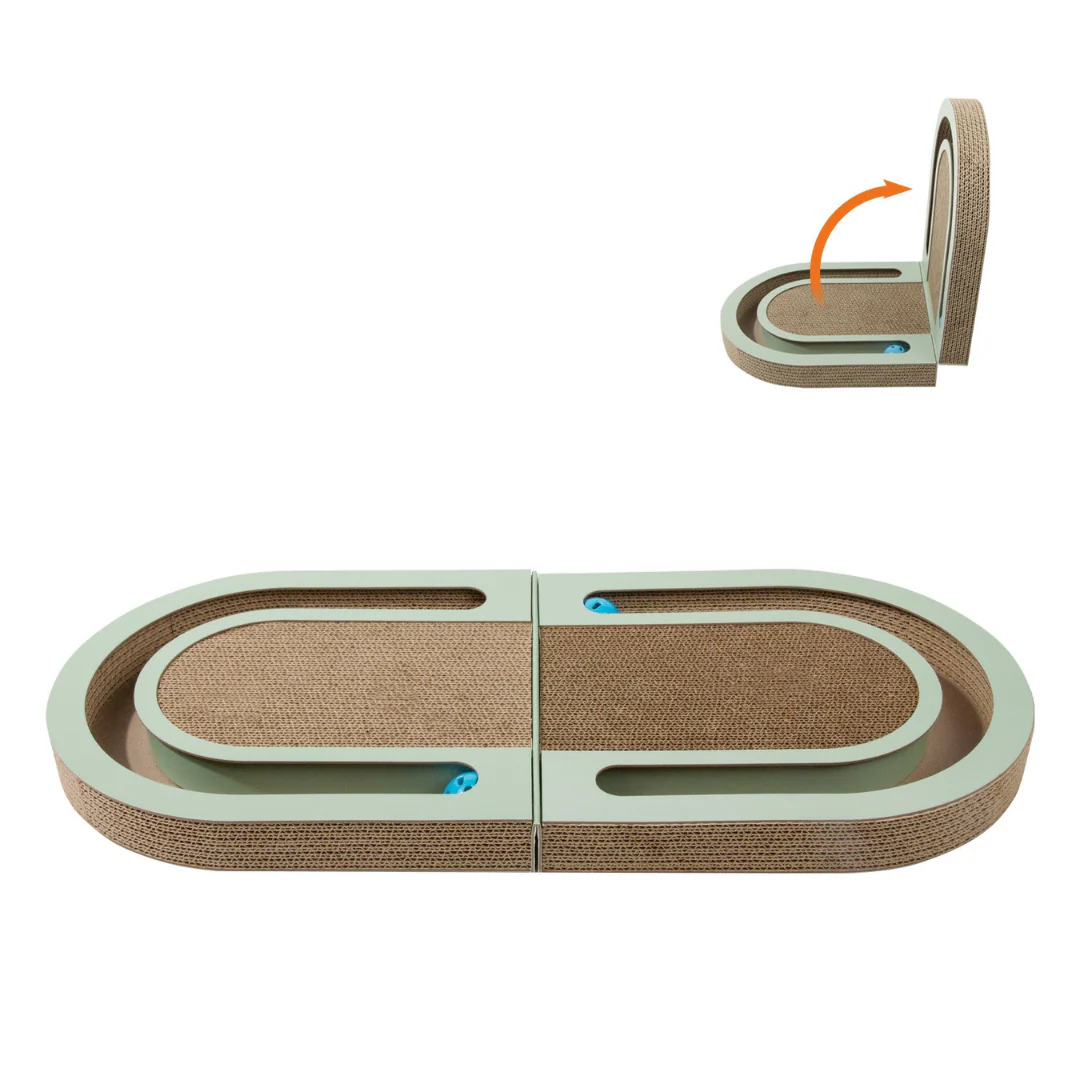Cat Scratching and Play Bed Made of Cardboard - Image 6