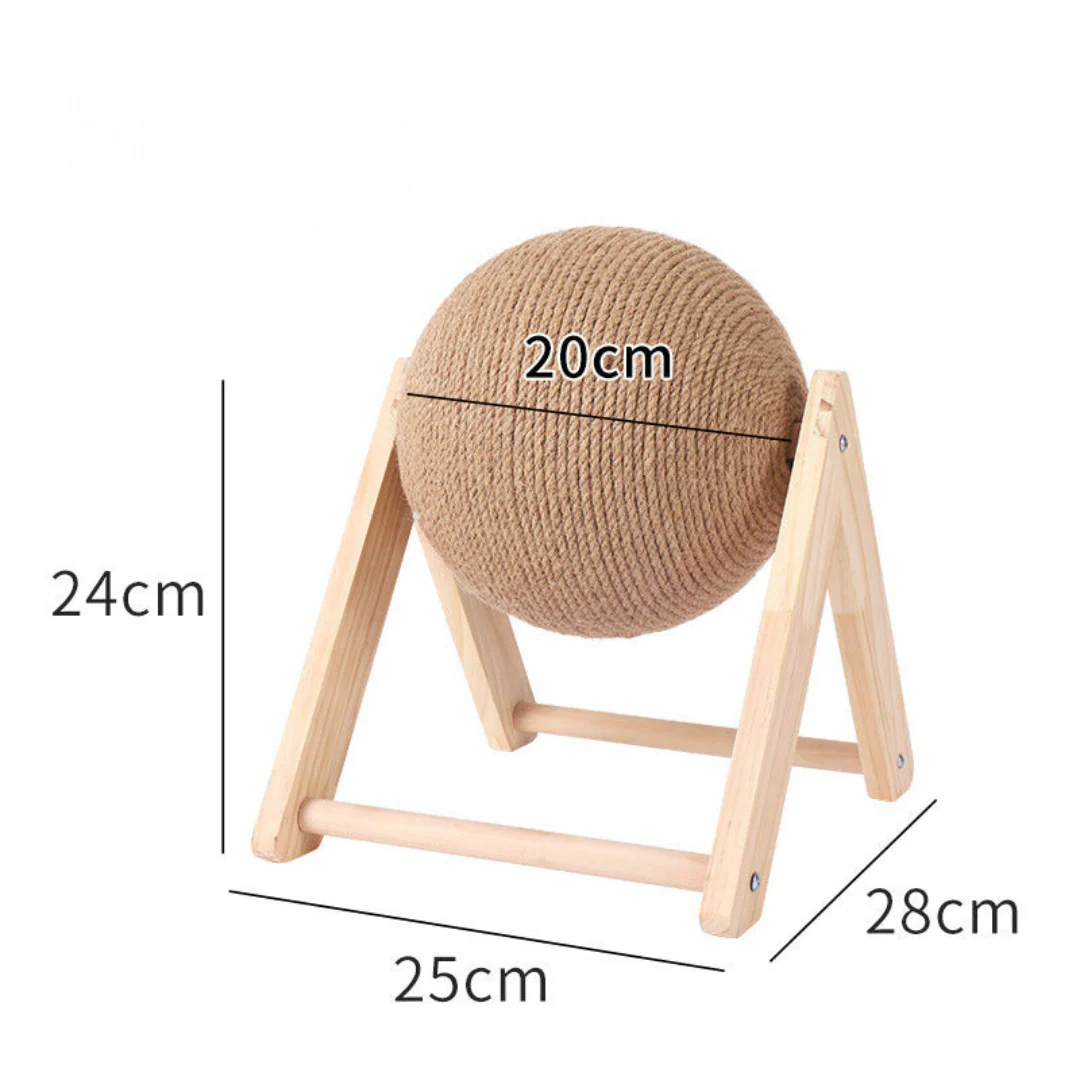 Cat Scratching Ball made of Sisal - Image 9