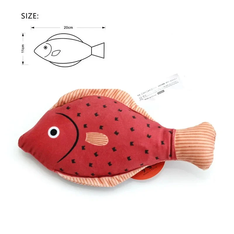 Cat Toy Catnip 3D Simulation Fish - Image 7