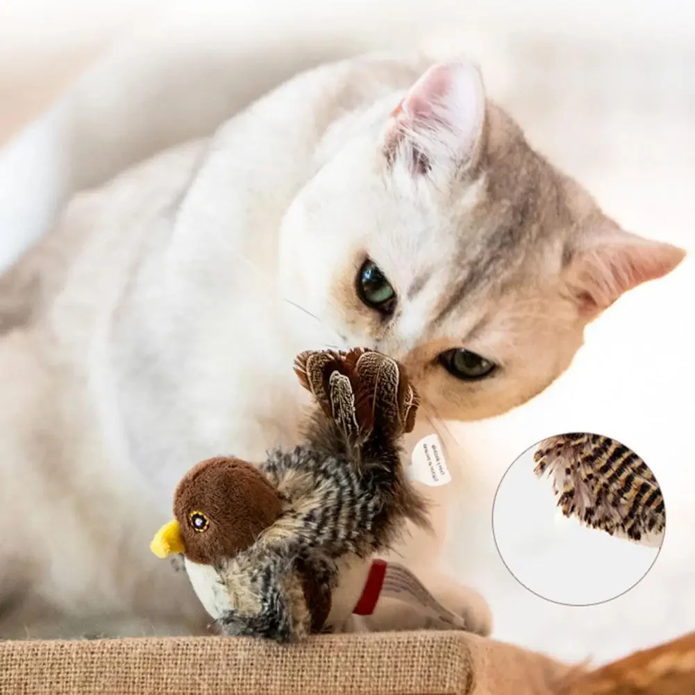 Chirping Bird Toy For Cats - Image 4