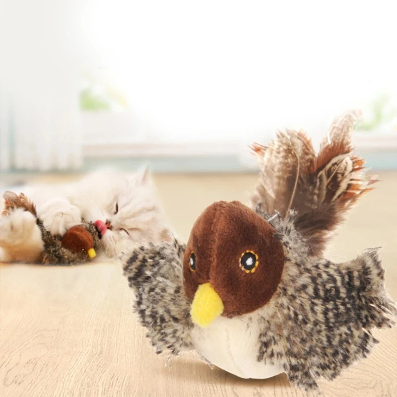 Chirping Bird Toy For Cats - Image 7