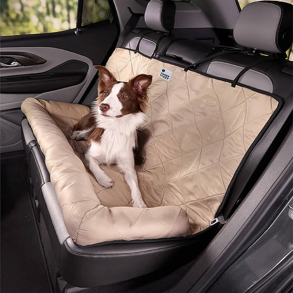 ComfyPaws โ Comfortable Dog Car Seat Bed