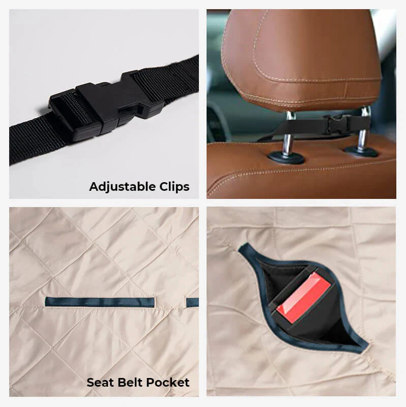 ComfyPaws โ Comfortable Dog Car Seat Bed - Image 5