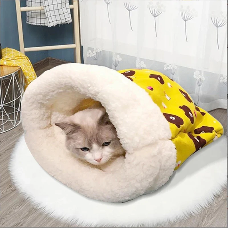 Sleeping Bag Bed for Cats - Image 3