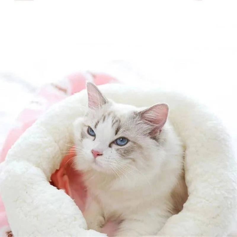 Sleeping Bag Bed for Cats - Image 9
