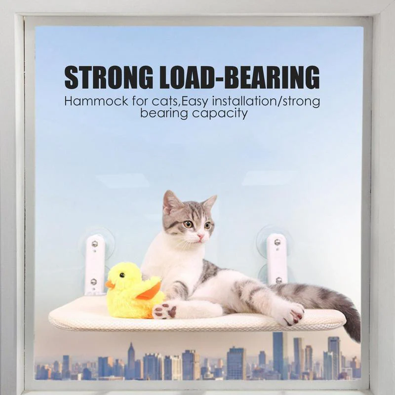 Foldable Suction Cup Hammock For Cats - Image 3