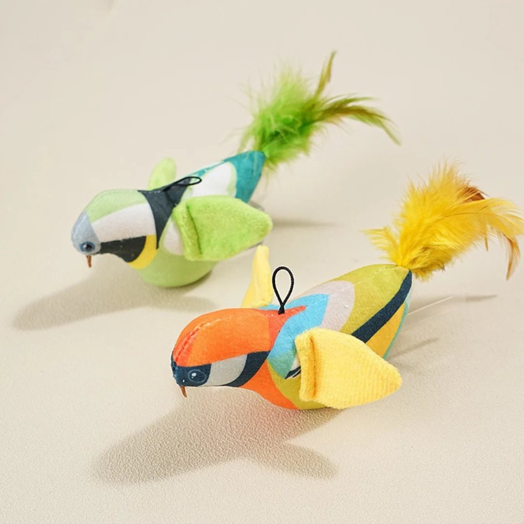 Hanging bird cat toy - Image 5