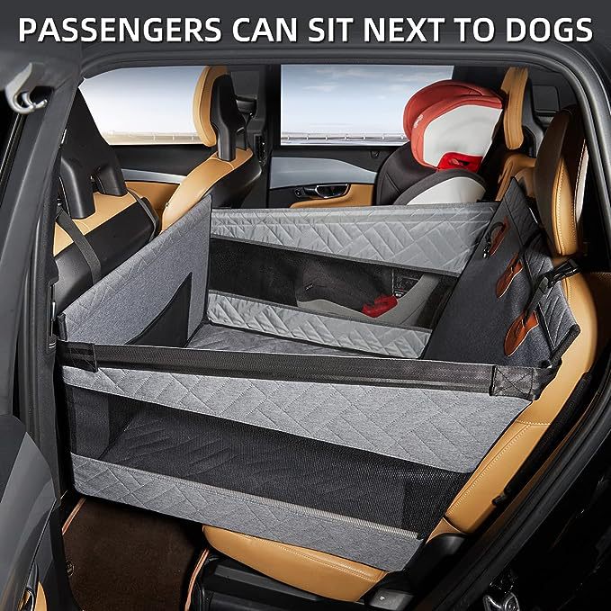Hard Bottom Single Car Seat Extender for Dogs - Image 3