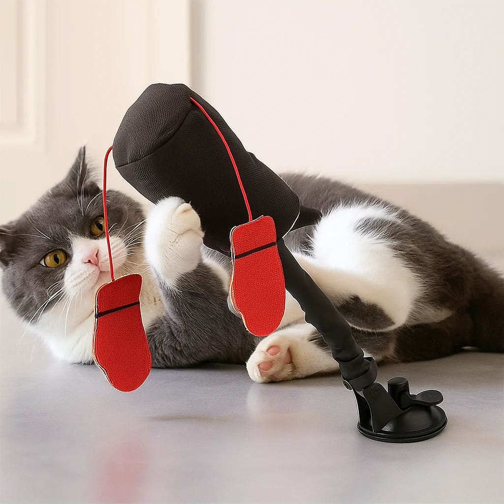 Interactive Cat Punching Bag Toy - Image 2