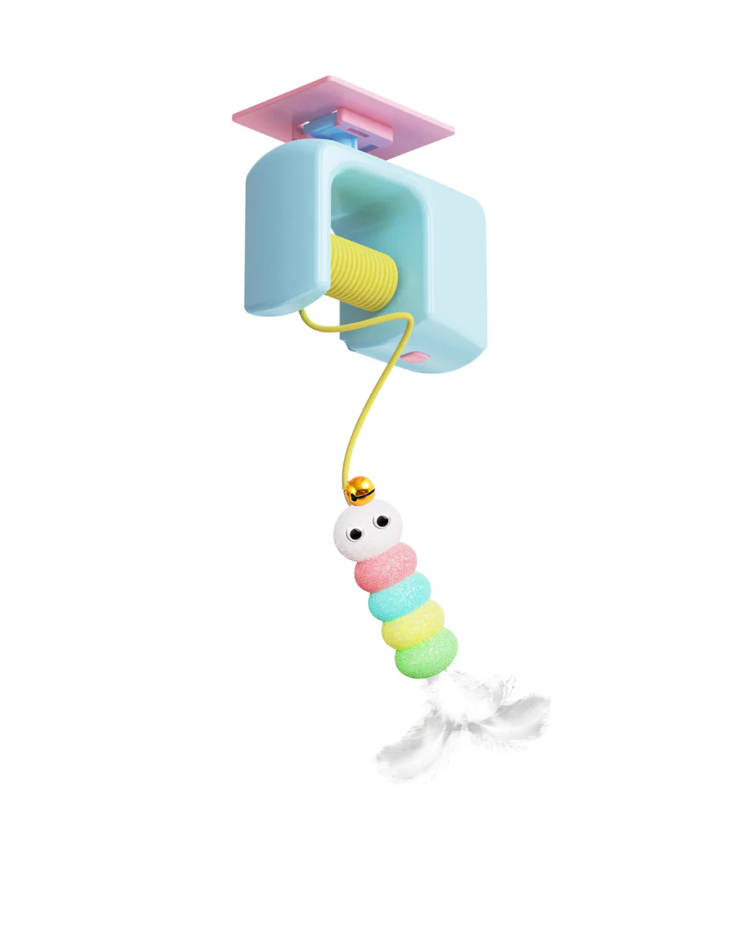 Interactive door yo-yo cat toy with self-play function - Image 6
