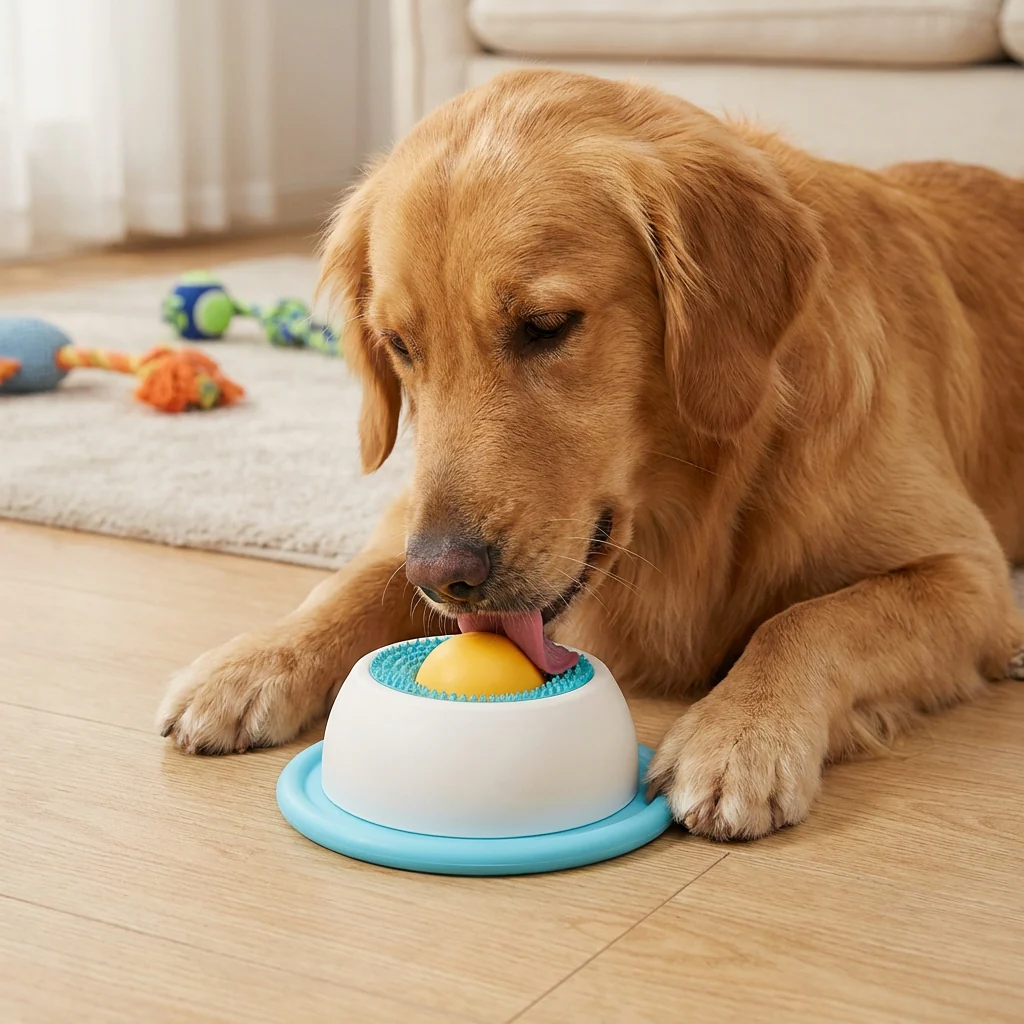 Interactive Lick Mat Slow Feeder Enrichement Toy for Dogs