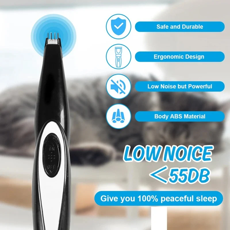 New USB Rechargeable Pet Hair Trimmer - Image 3