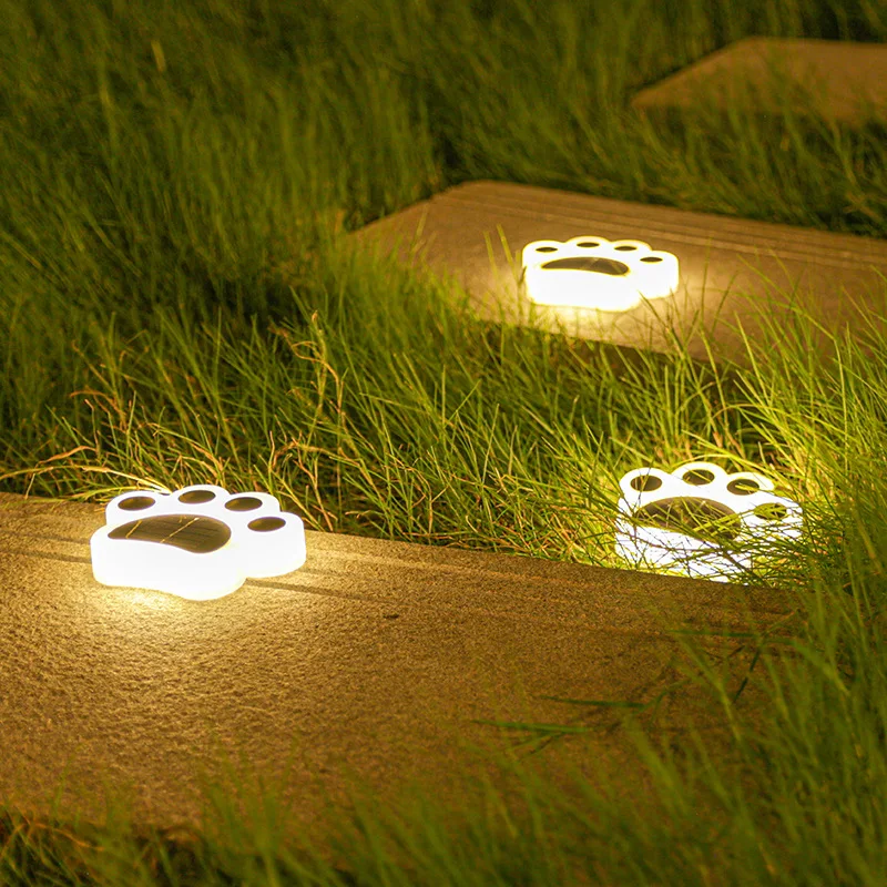 PawGlow Solar Garden Lights – Solar-Powered Paw Print Outdoor Lights - Image 4