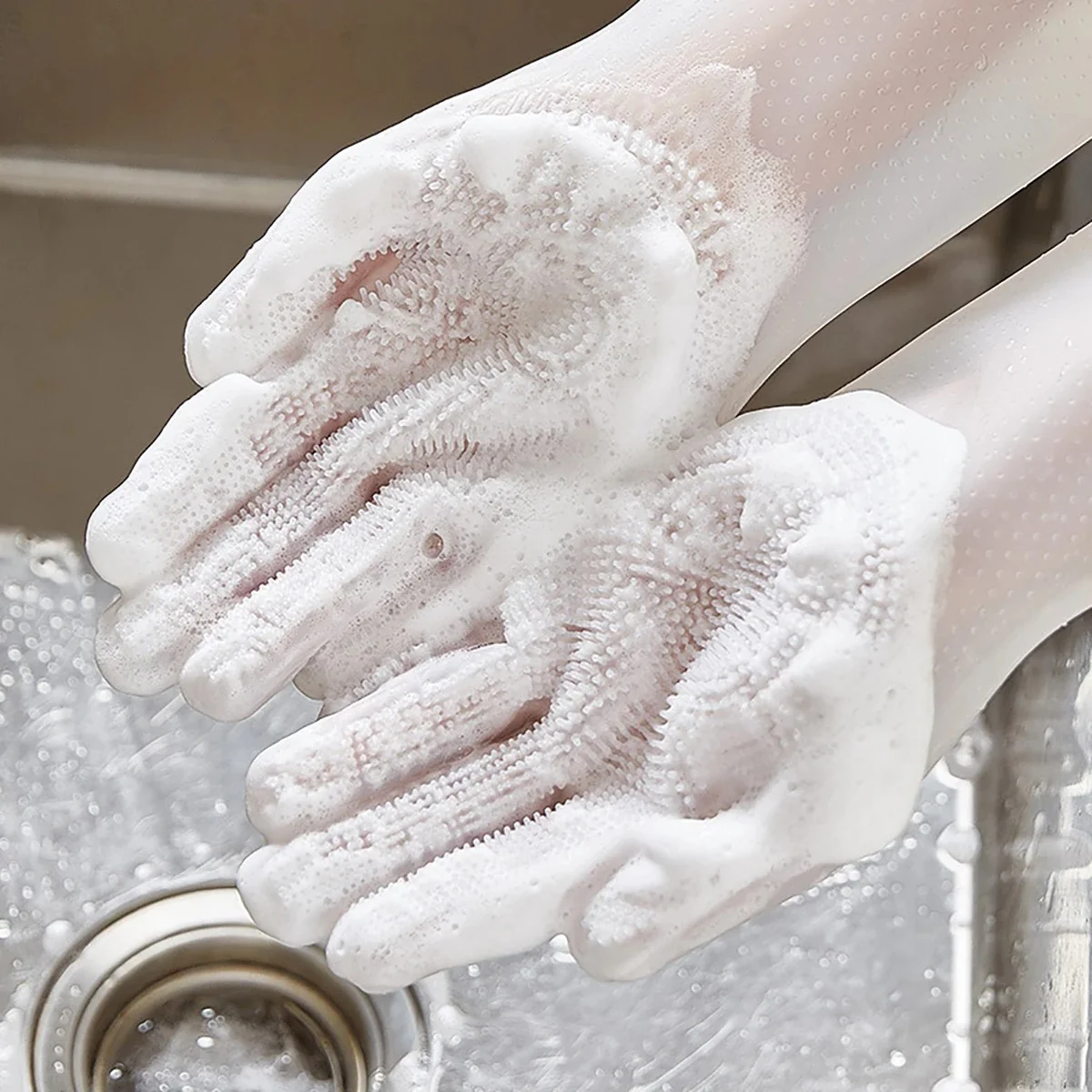 Pet Grooming Cleaning Gloves - Image 7