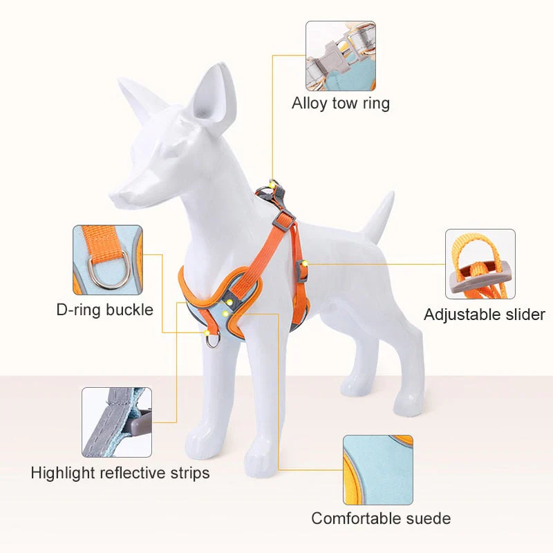 Reflective Puppy Harness – PawSafe - Image 3