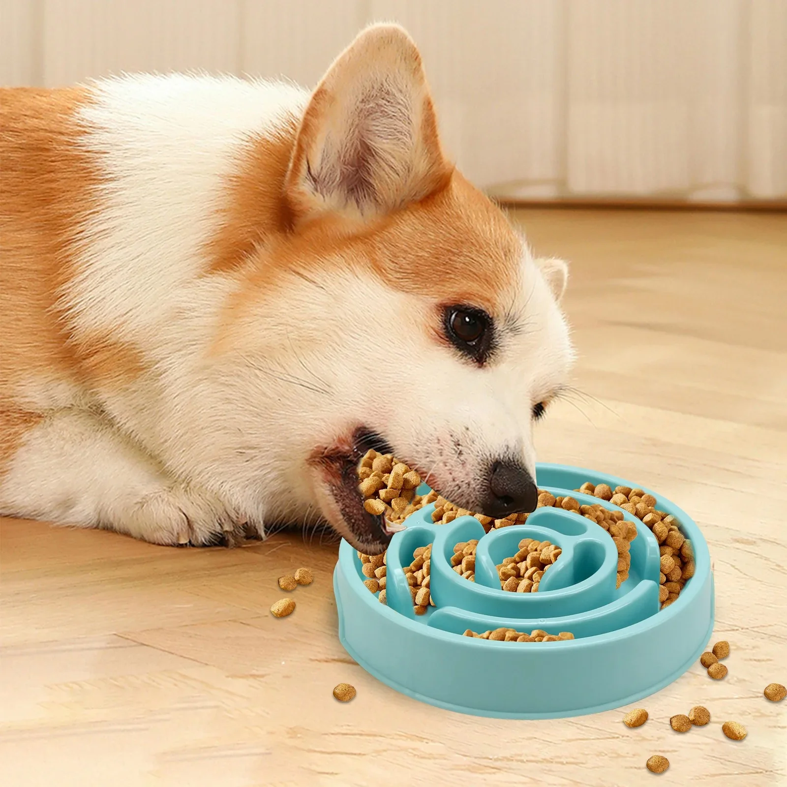 Slow Feed Pet Bowl