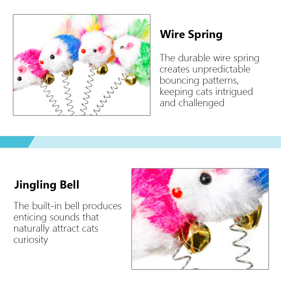 Swinging Mouse Cat Toy - Image 5